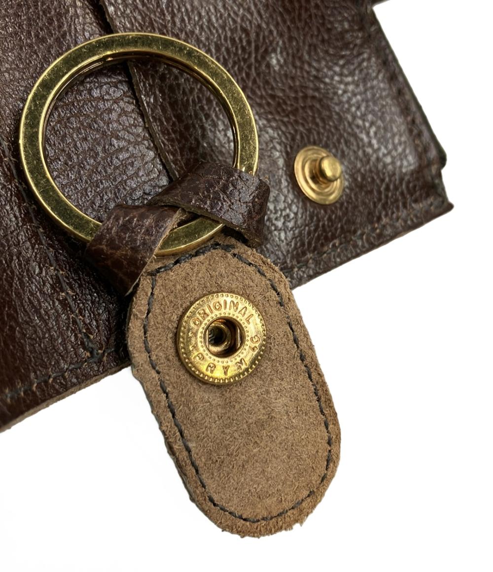 イルビゾンテ 4連キーケース コインケース キーリング付き メンズ IL BISONTE