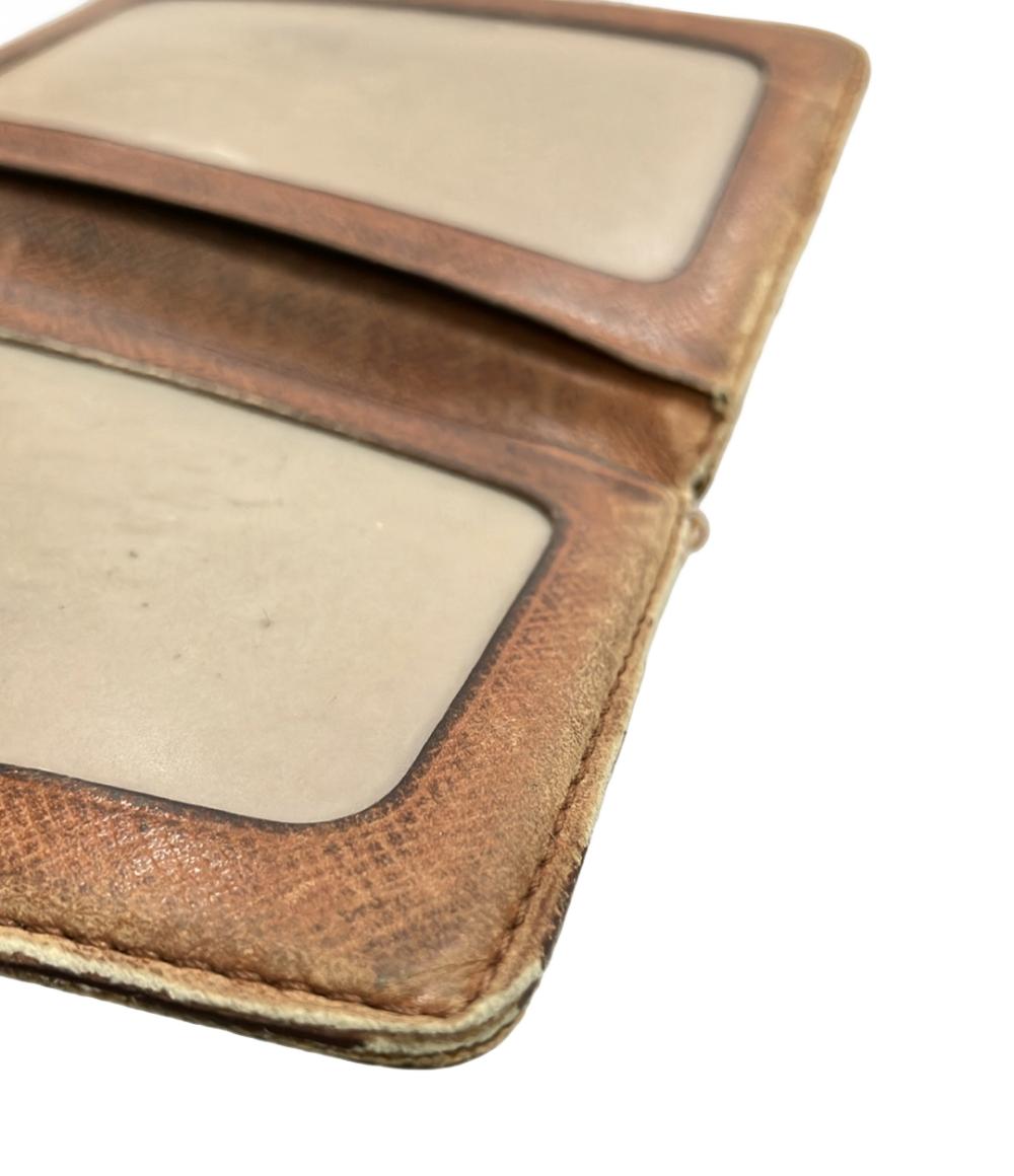 訳あり ルイ・ヴィトン パスケース ポルト2カルトヴェルティカル モノグラム M60533 レディース LOUIS VUITTON