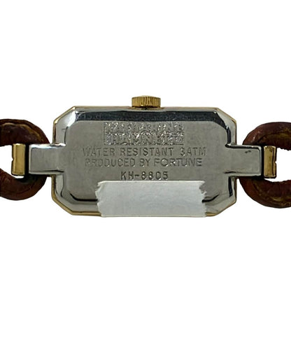 キャサリン・ハムネット 腕時計 クオーツ ホワイト KH-8805 レディース KATHARINE HAMNETT