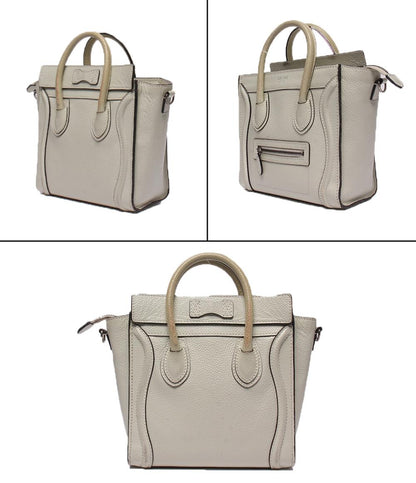 CELINE 2wayハンドバッグ ショルダーバッグ 斜め掛け ナノショッパー レディース セリーヌ