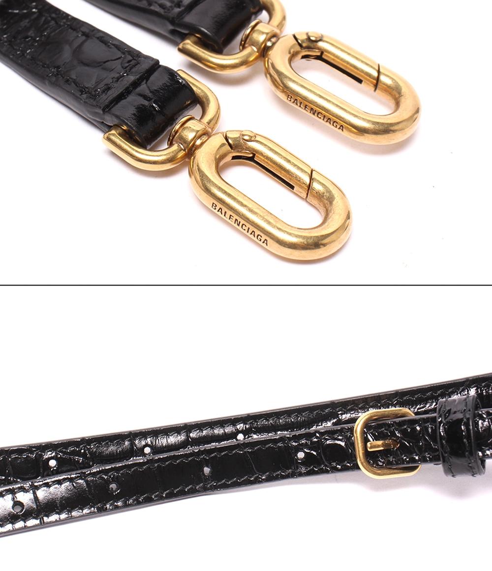 美品 BALENCIAGA 2wayショルダーバッグ ハンドバッグ 斜め掛け アワーグラス XS レディース バレンシアガ