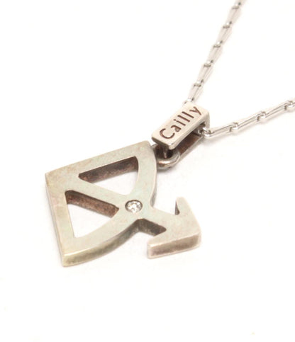 Cailly Coo ネックレス SV ダイヤ 0.01ct 射手座モチーフ レディース カイリークー