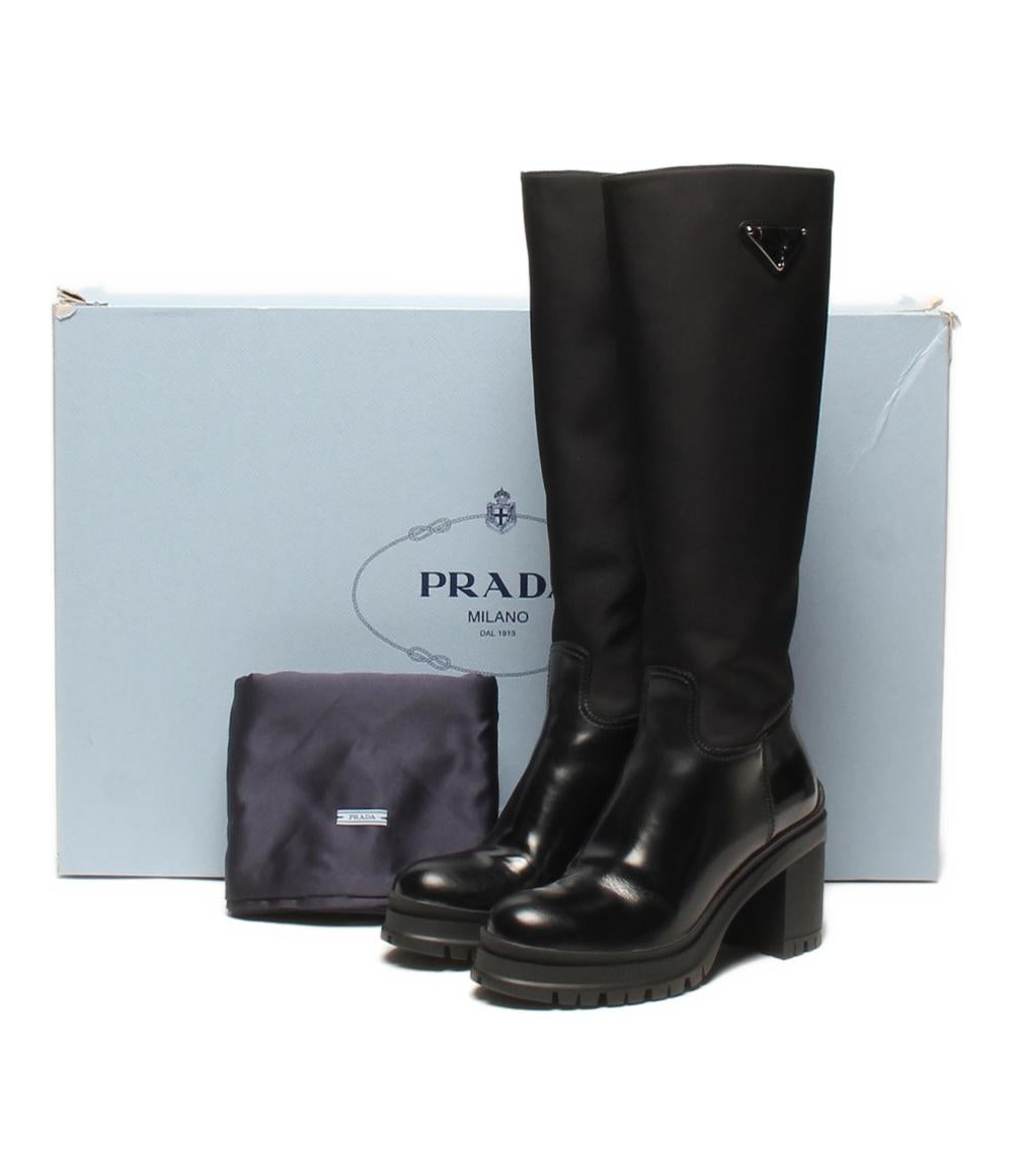 美品 プラダ ロングブーツ レディース SIZE 35 1/2 (S) PRADA