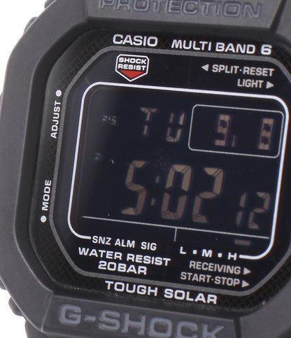 CASIO 腕時計 G-SHOCK ソーラー電波 ブラック GW-M5610U メンズ カシオ