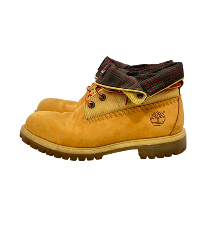 Timberland ロールトップブーツ チェック柄 メンズ SIZE 9 W ティンバーランド