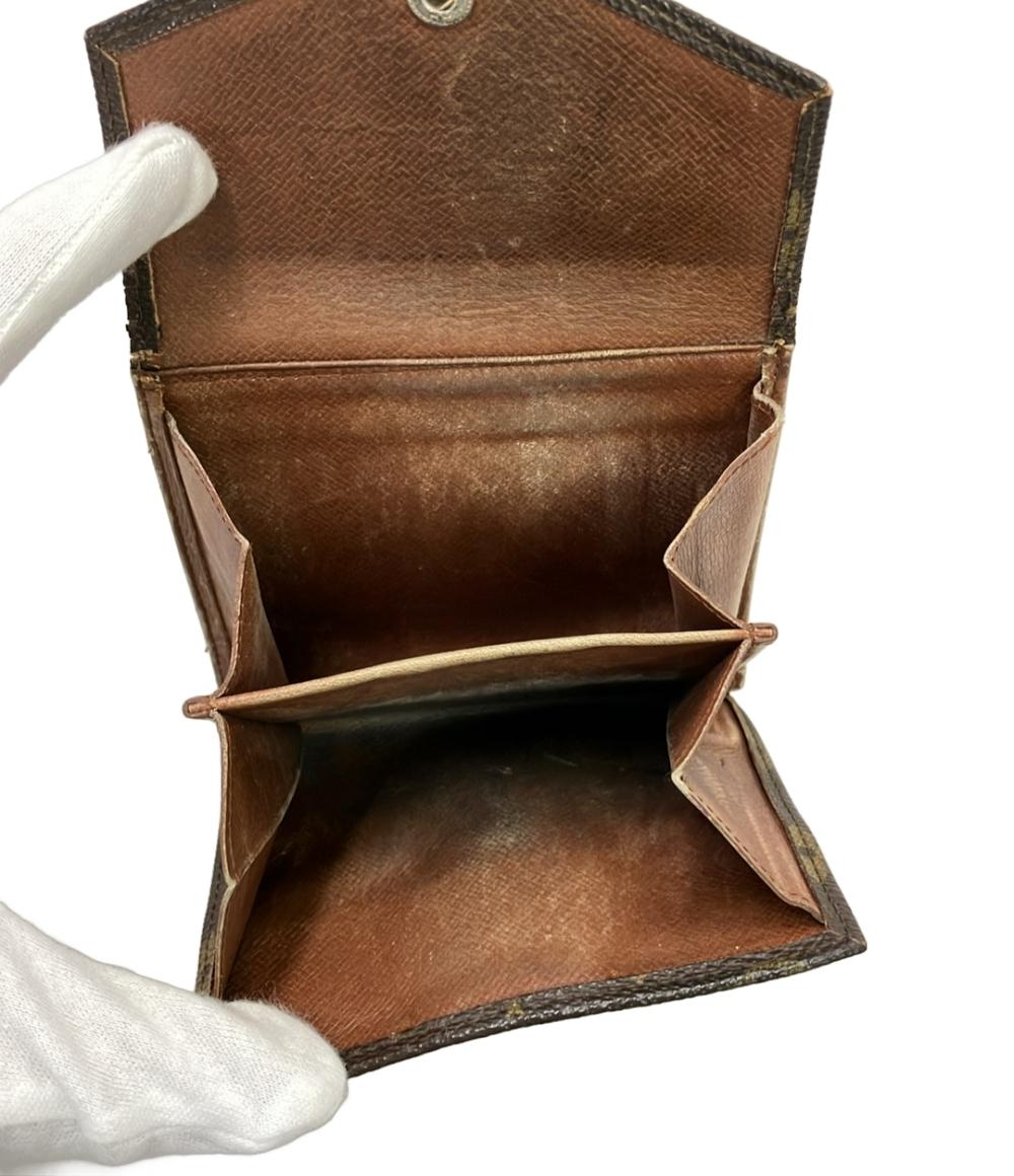 LOUIS VUITTON ダブルホック 二つ折り財布 モノグラム ポルトモネ ビエ M61660 レディース ルイ・ヴィトン