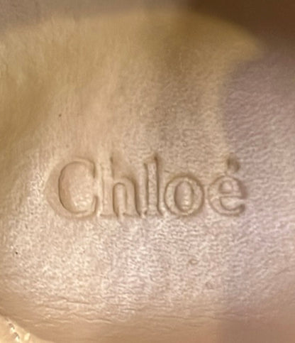 Chloe ローカットスニーカー クロスストラップ 厚底 レディース SIZE 36 (23.5cm) クロエ