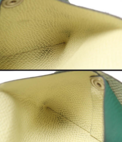 エルメス コインケース W刻印 シルバー金具 バスティア レディース HERMES