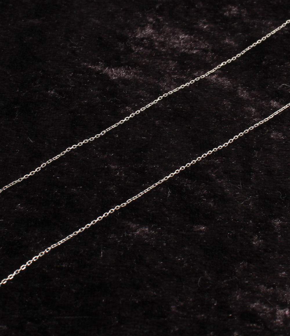 美品 組曲 ネックレス Pt900 Pt850 ダイヤ 0.12ct レディース クミキョク