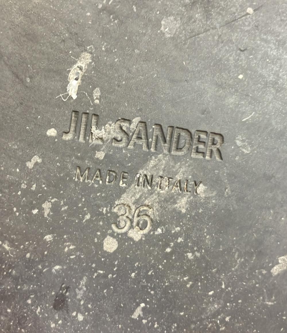 訳あり JIL SANDER レースアップシューズ レザー レディース SIZE 36 (22.5cm) ジルサンダー