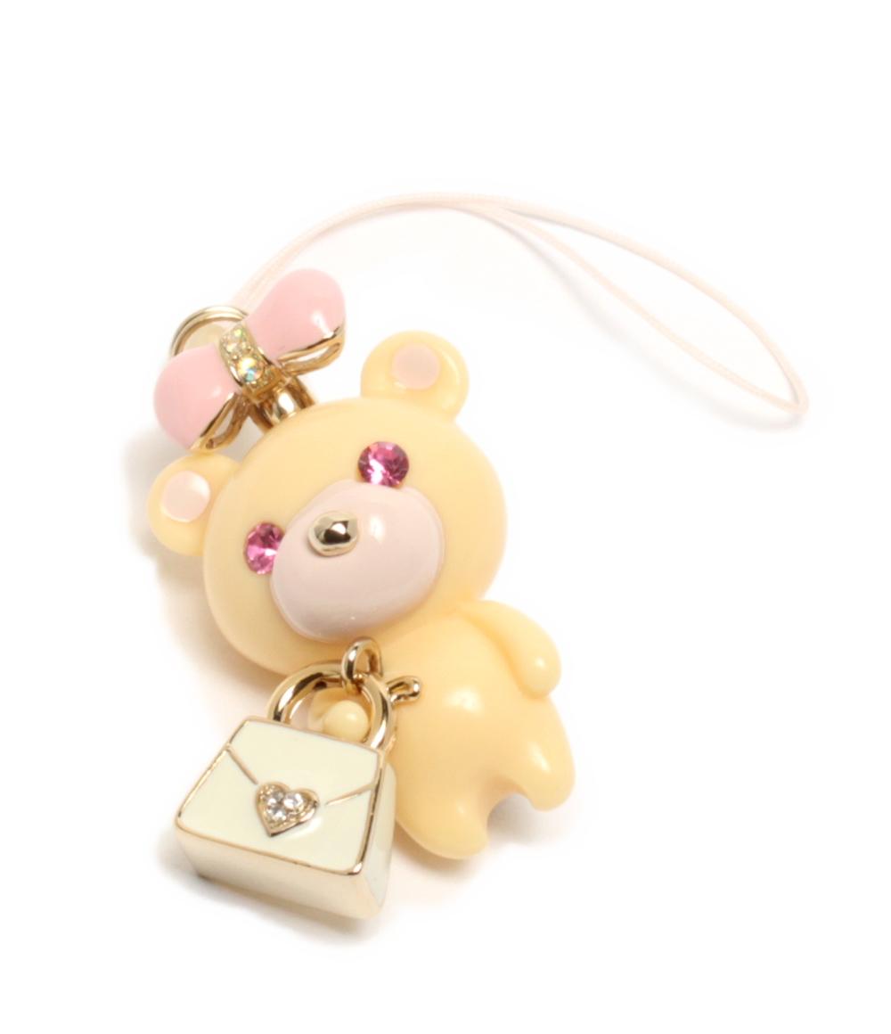 美品 Samantha Thavasa petit Choice バッグチャーム ストラップ ベアモチーフ セット レディース サマンサタバサプチチョイス
