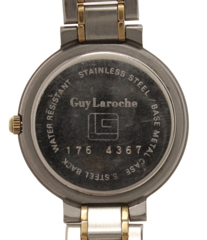 Guy Laroche 腕時計 クオーツ ホワイト 176 4367 レディース ギ・ラロッシュ