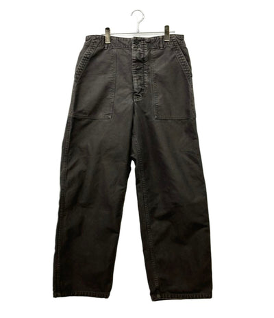 VISVIM コットンパンツ ミリタリー ガーメントダイ ダメージ加工 24AW BENNING PANTS 0124205008015 メンズ SIZE 4 (XL) ビズビム