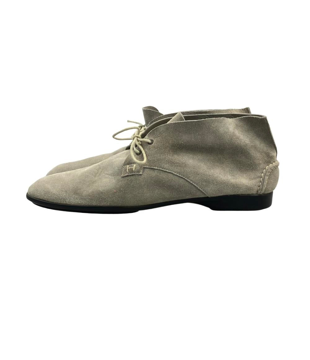 HERMES デザートブーツ スエード メンズ SIZE 42 (27cm) エルメス