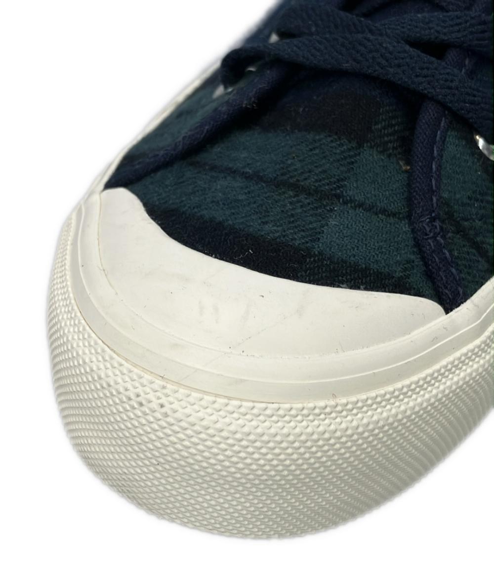 VANS ハイカットスニーカー チェック 568552-0002 メンズ SIZE 27.0 (L) バンズ