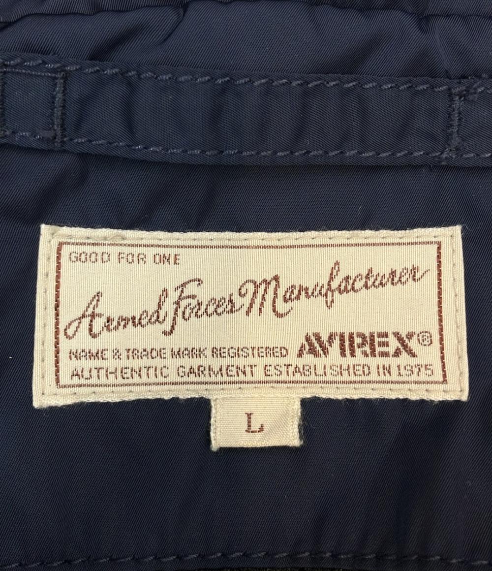 AVIREX フライトジャケット フード付き メンズ SIZE L アヴィレックス