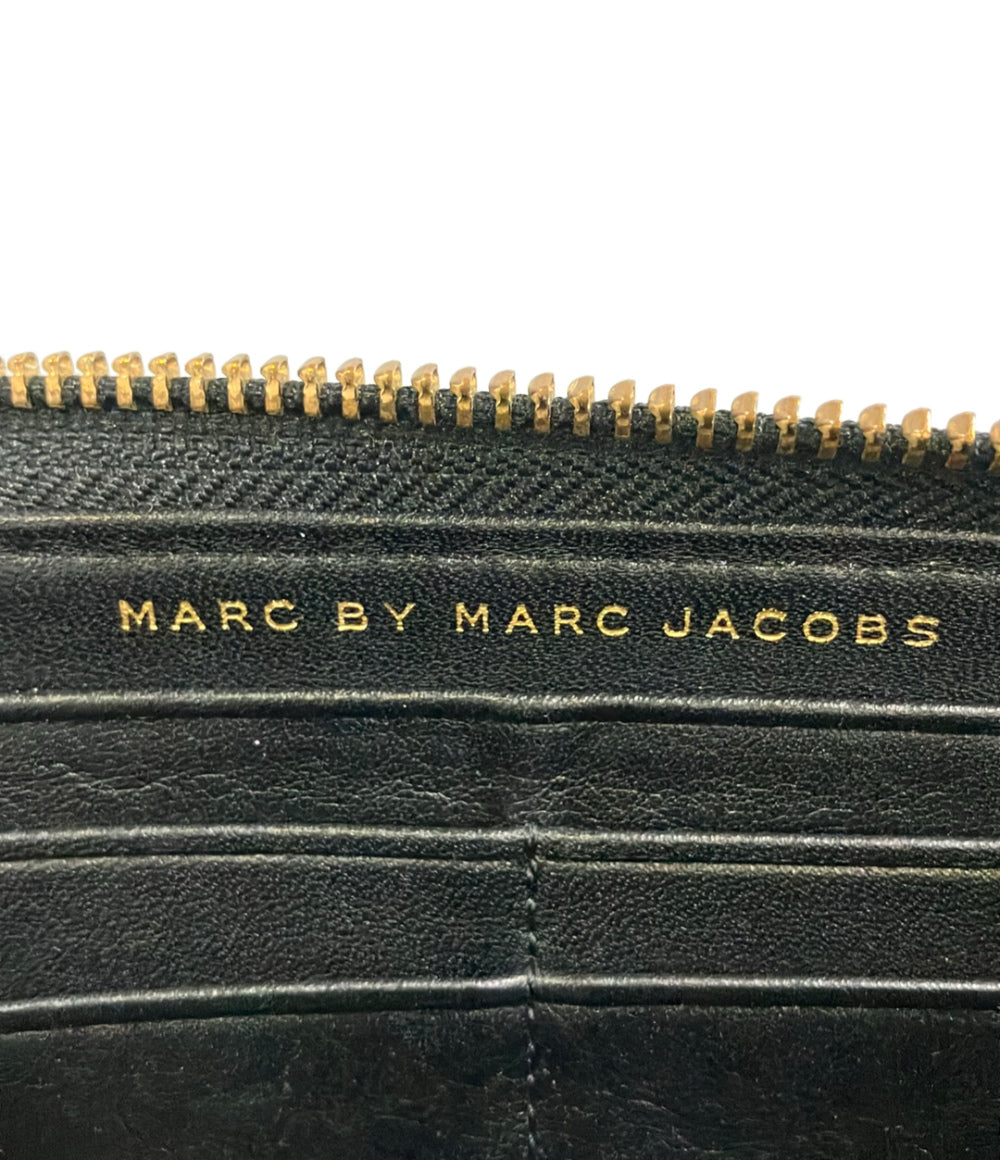 MARC BY MARC JACOBS ラウンドファスナー長財布 レディース マークバイマークジェイコブス