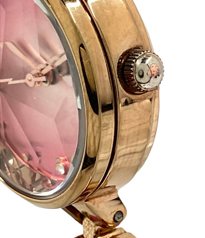 TIME100 腕時計 クオーツ ピンク W80322L レディース