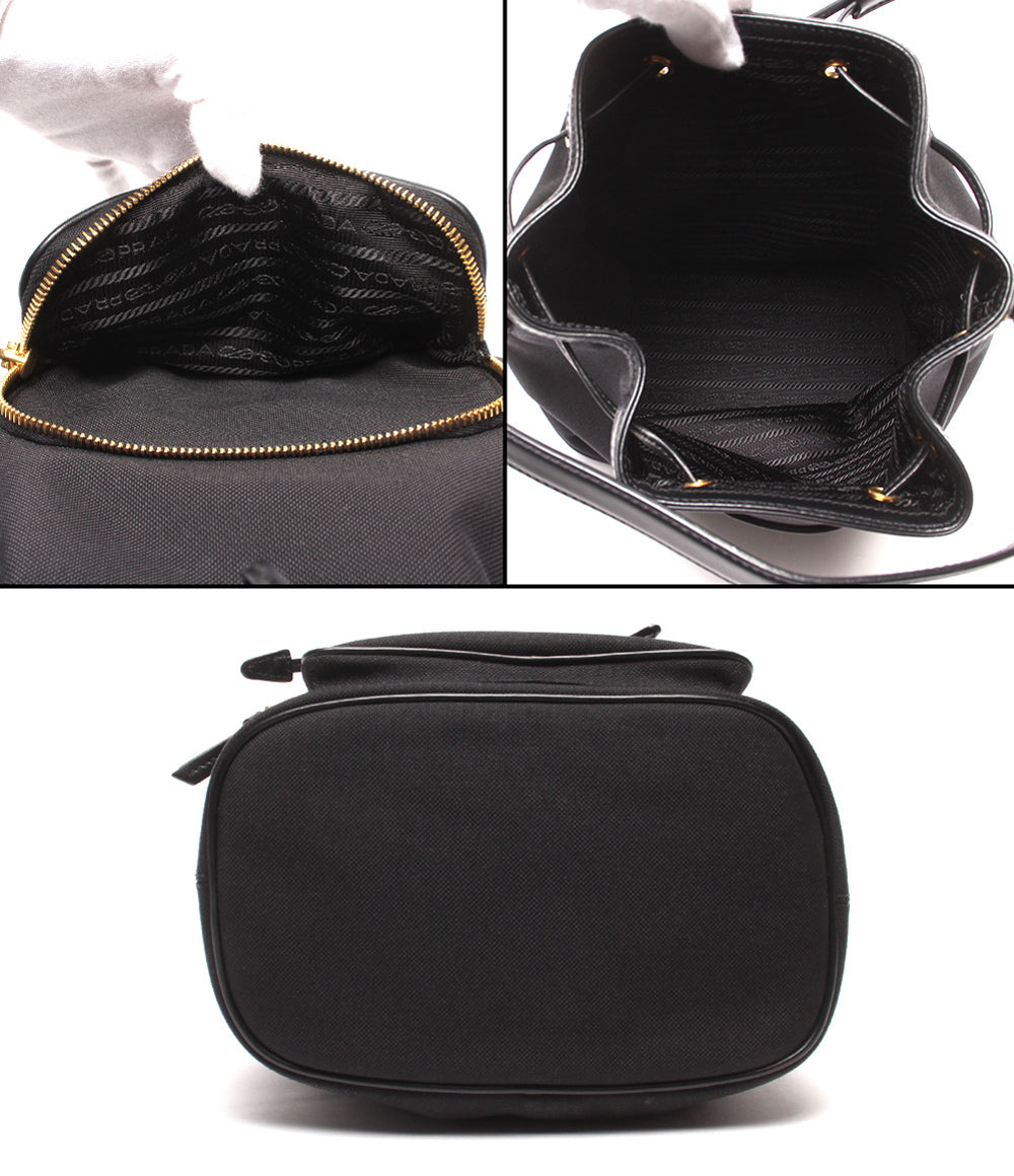 PRADA 2wayショルダーバッグ ハンドバッグ 斜め掛け 巾着型 1BH038 レディース プラダ