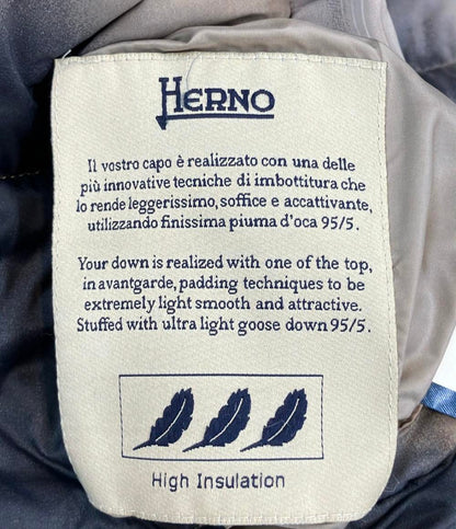ヘルノ ダウンコート リバーシブル レディース SIZE 40 (M) Herno