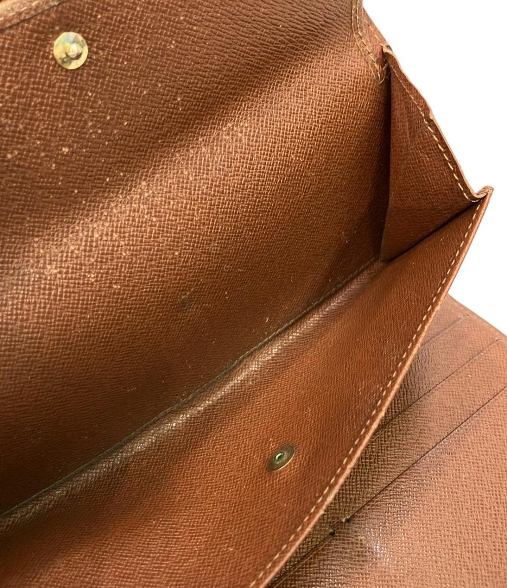 ルイ・ヴィトン 長財布 ポルトトレゾール インターナショナル モノグラム M61215 レディース LOUIS VUITTON