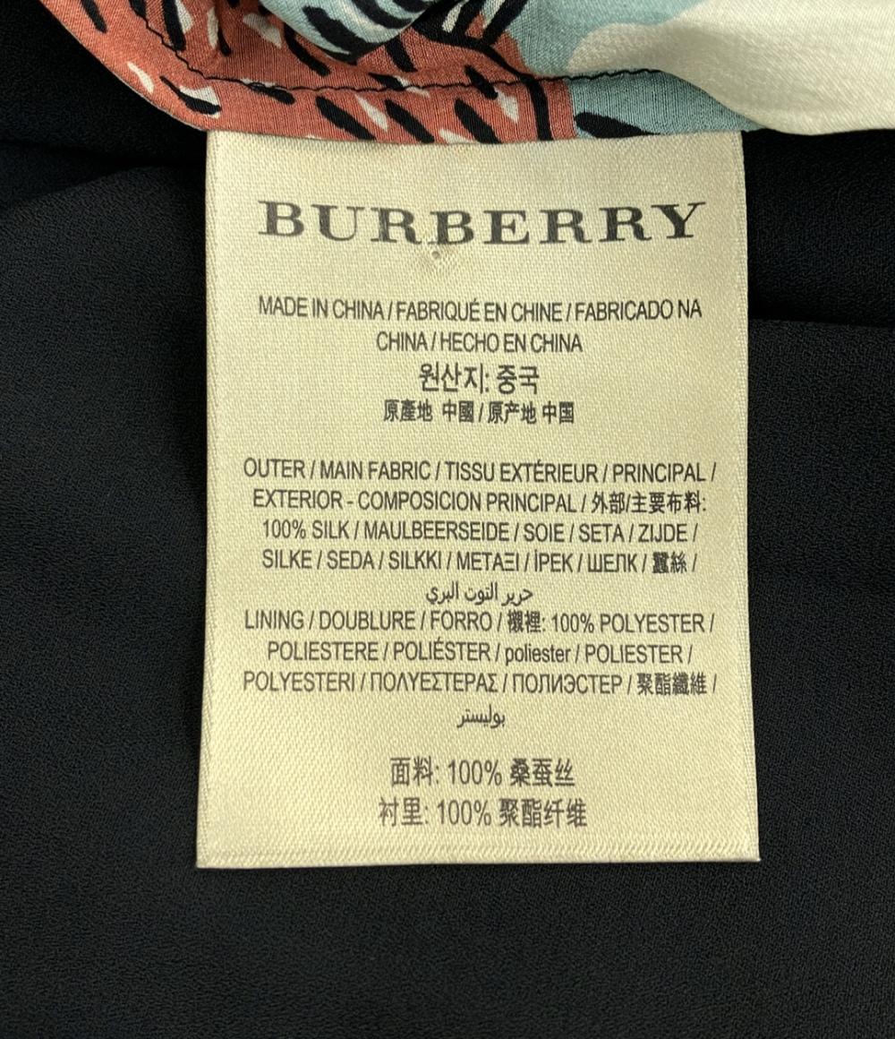 BURBERRY 長袖シャツワンピース シルク CNSHAMAN1SHA レディース SIZE