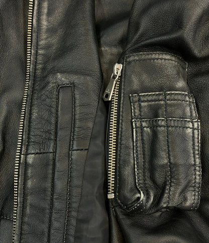 MAISON SPECIAL シープ レザー MA-1 ジャケット メンズ SIZE 2 メゾンスペシャル