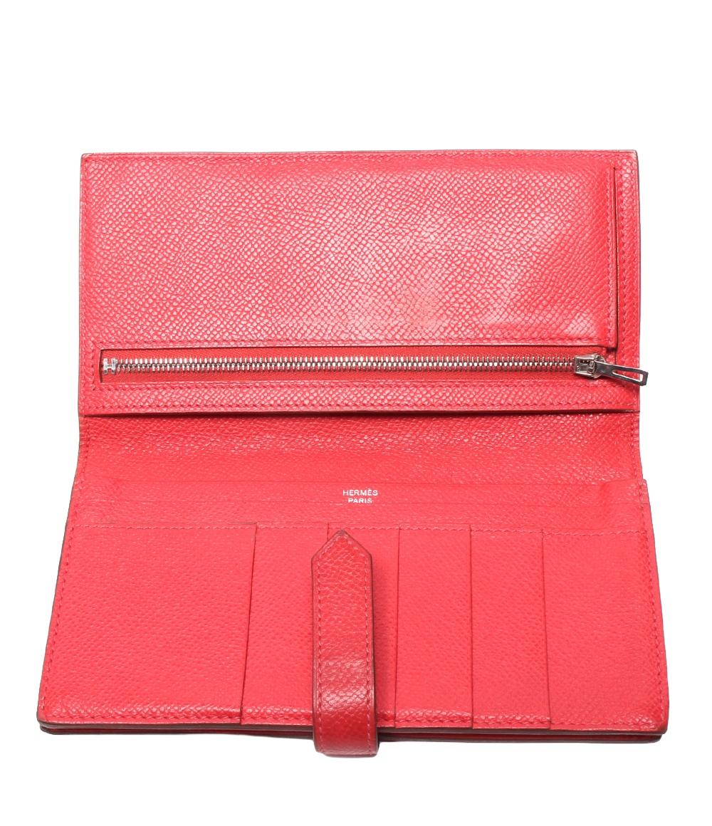 エルメス 長財布 □M刻印 ゴールド金具 ベアンスフレ レディース HERMES