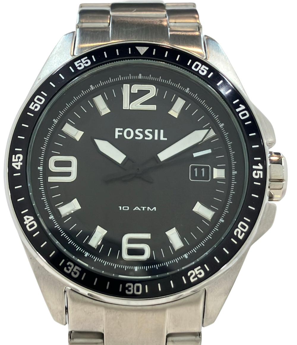 FOSSIL 腕時計 クオーツ ブラック AM-4360 メンズ フォッシル