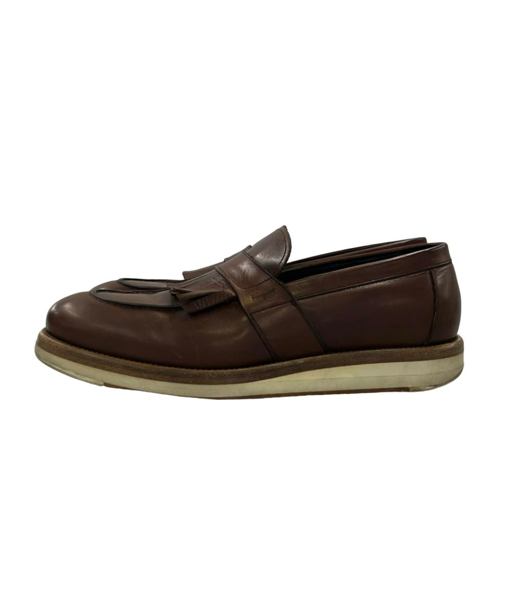 Salvatore Ferragamo ローファー フリンジ メンズ SIZE 9.5 サルヴァトーレフェラガモ