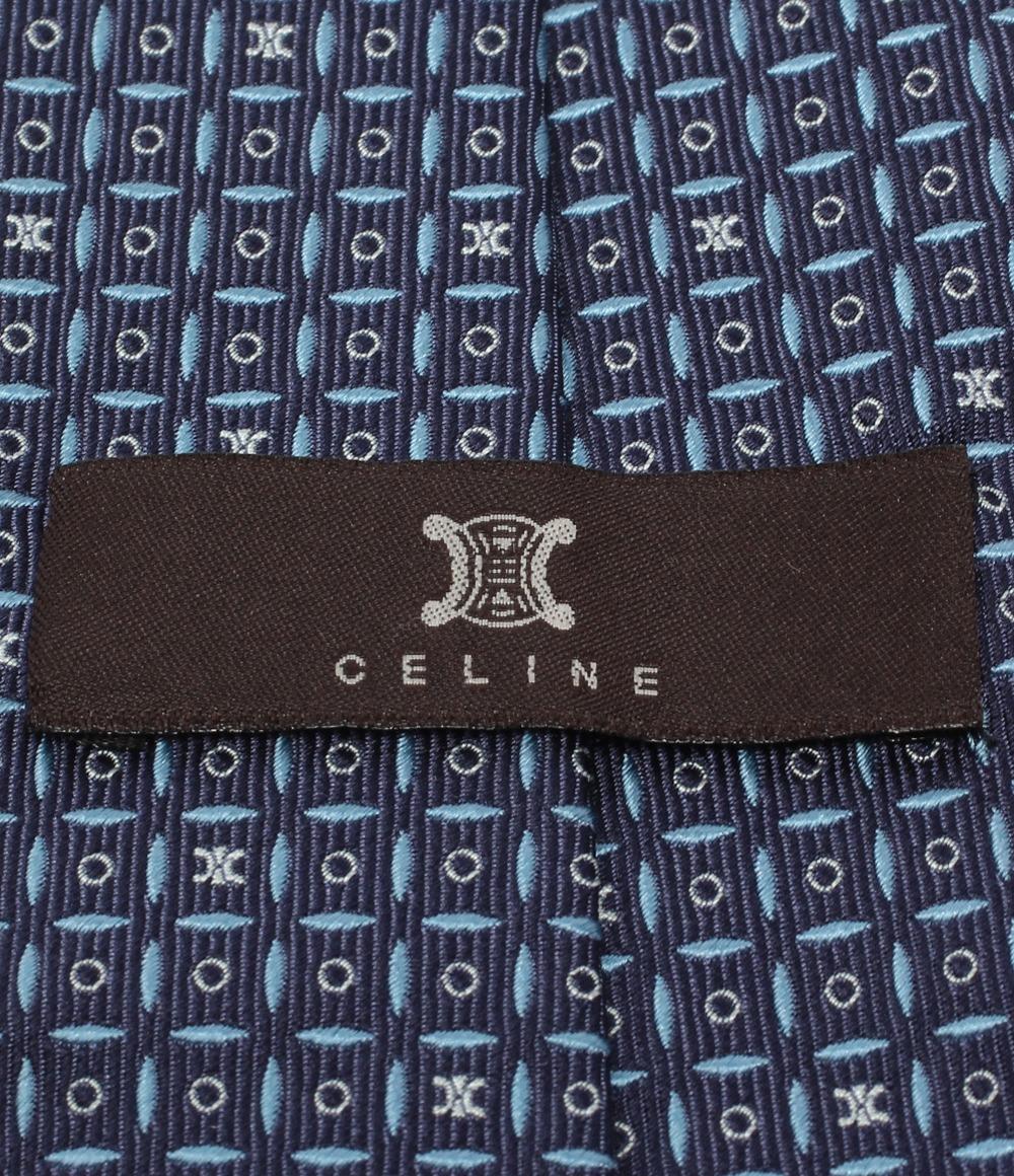 セリーヌ ネクタイ シルク100% メンズ CELINE