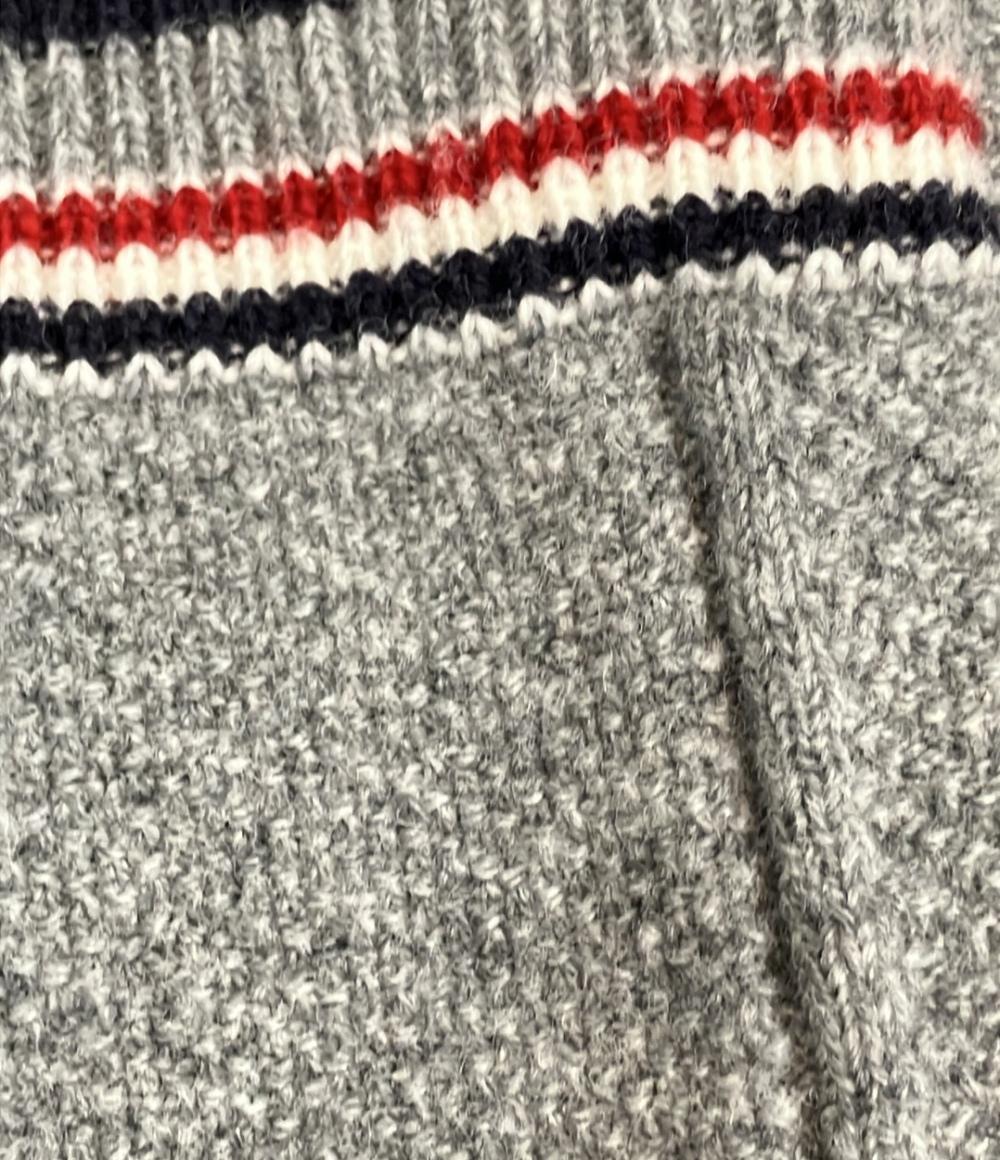 THOM BROWNE 長袖ガーディアン アンサンブル ニット グレー FKC410A-Y1005055 レディース SIZE 40 (S) トムブラウン
