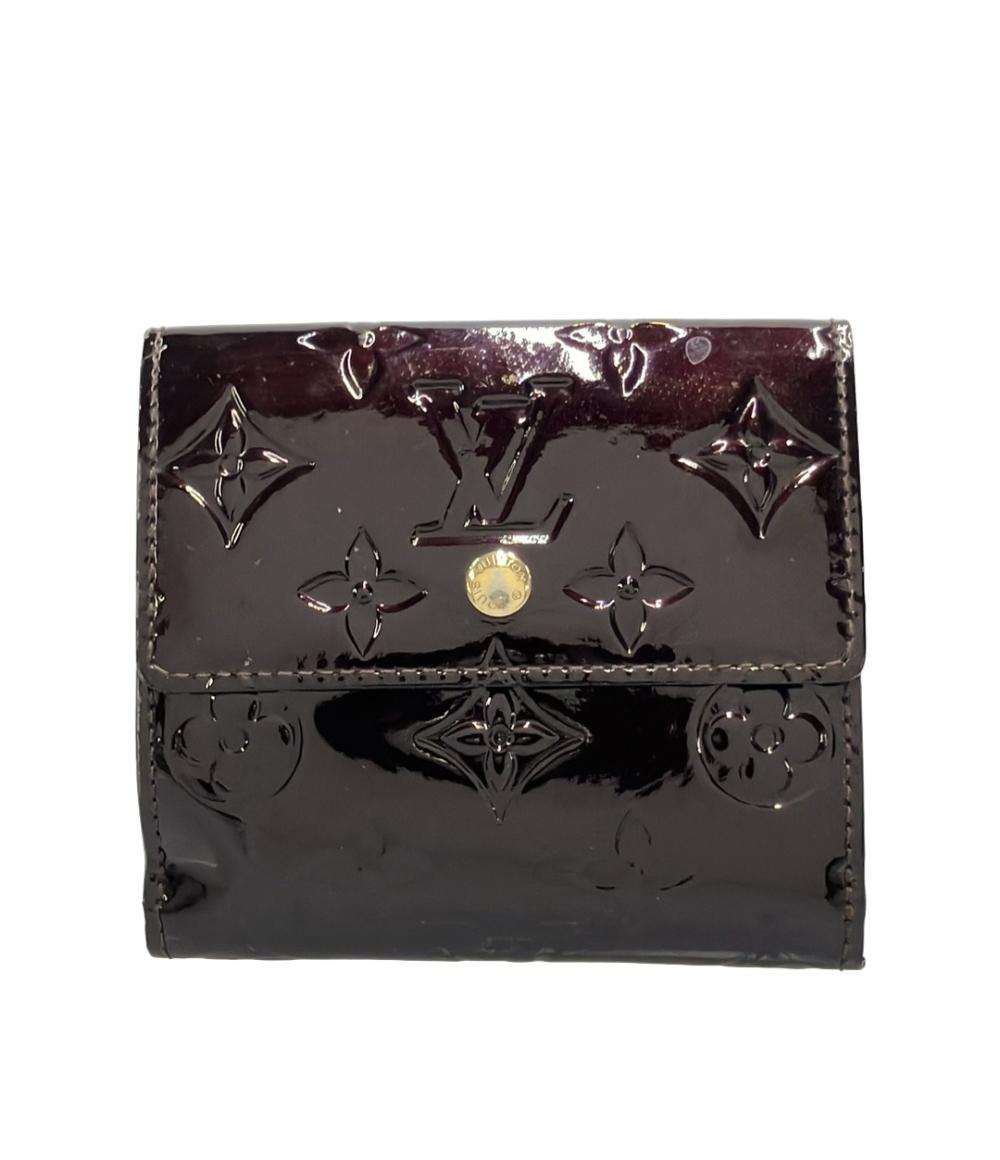 LOUIS VUITTON Wホック二つ折り財布 ポルトモネ ビエ カルトクレディ ヴェルニ M93523 レディース ルイ・ヴィトン