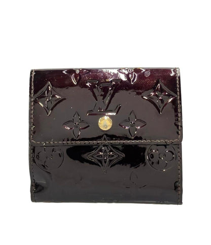 LOUIS VUITTON Wホック二つ折り財布 ポルトモネ ビエ カルトクレディ ヴェルニ M93523 レディース ルイ・ヴィトン