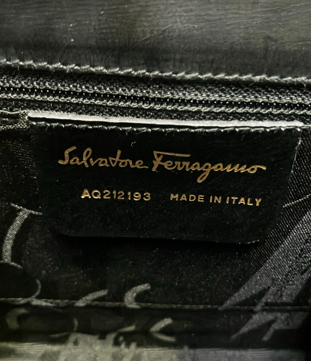 Salvatore Ferragamo 2way ハンドバッグ ショルダーバッグ 斜め掛け ガンチーニ AQ212193 レディース サルヴァトーレフェラガモ