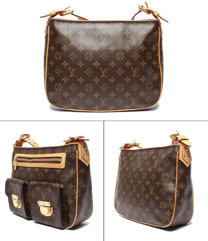 LOUIS VUITTON ショルダーバッグ 斜め掛け ハドソンGM モノグラム M40045 レディース ルイ・ヴィトン