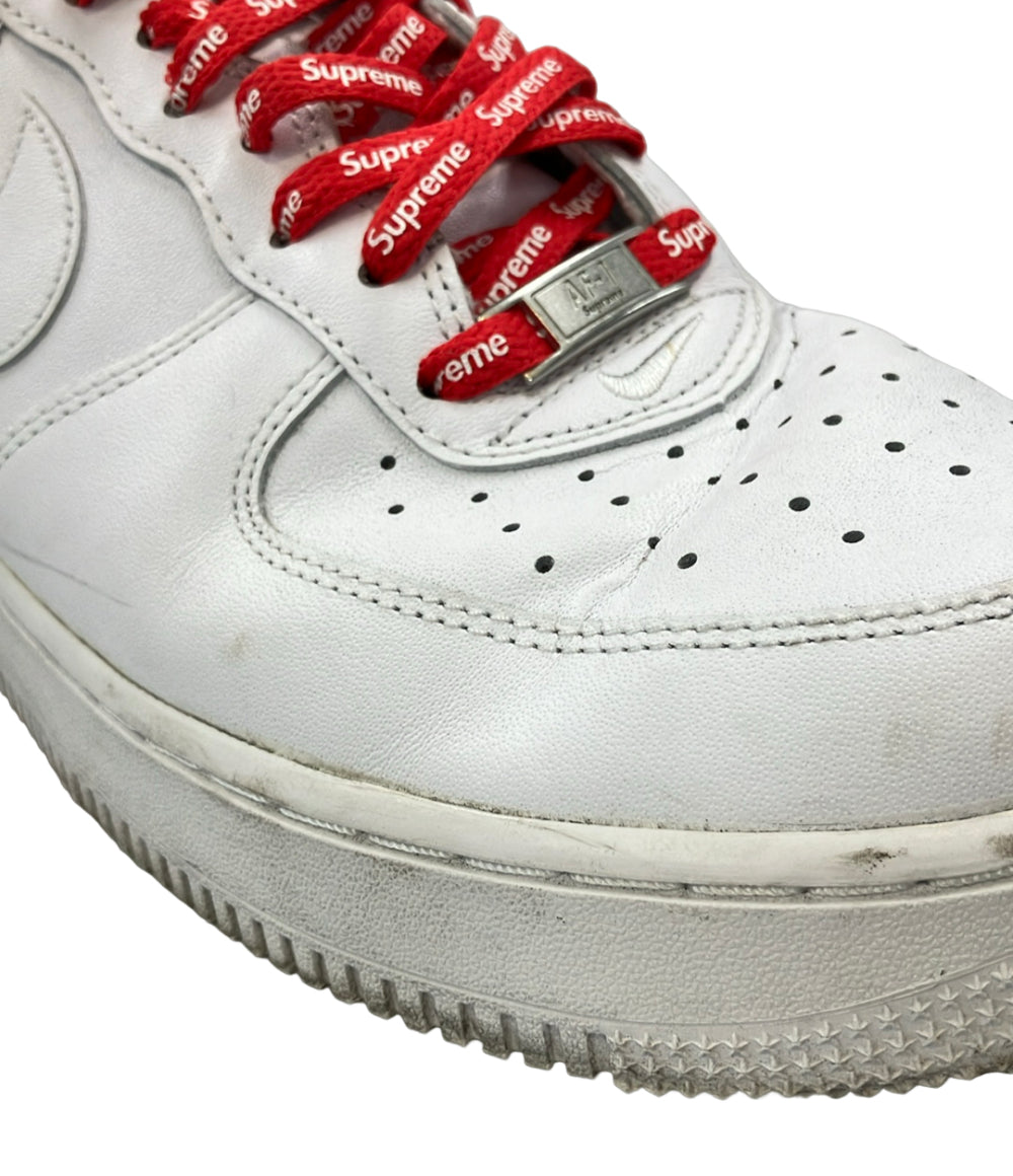 NIKE Supreme ローカットスニーカー エアフォース 1 ロー CU9225-100 メンズ SIZE 27.0 ナイキ シュプリーム