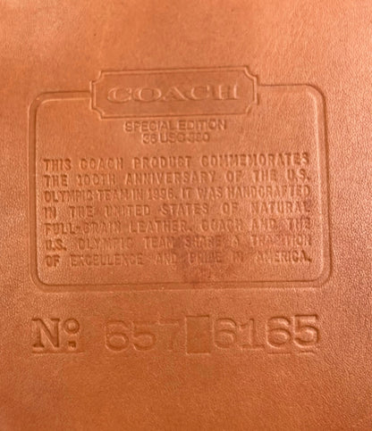 COACH ショルダーバッグ ポシェット 斜め掛け USA オリンピック100周年記念 6165 レディース コーチ