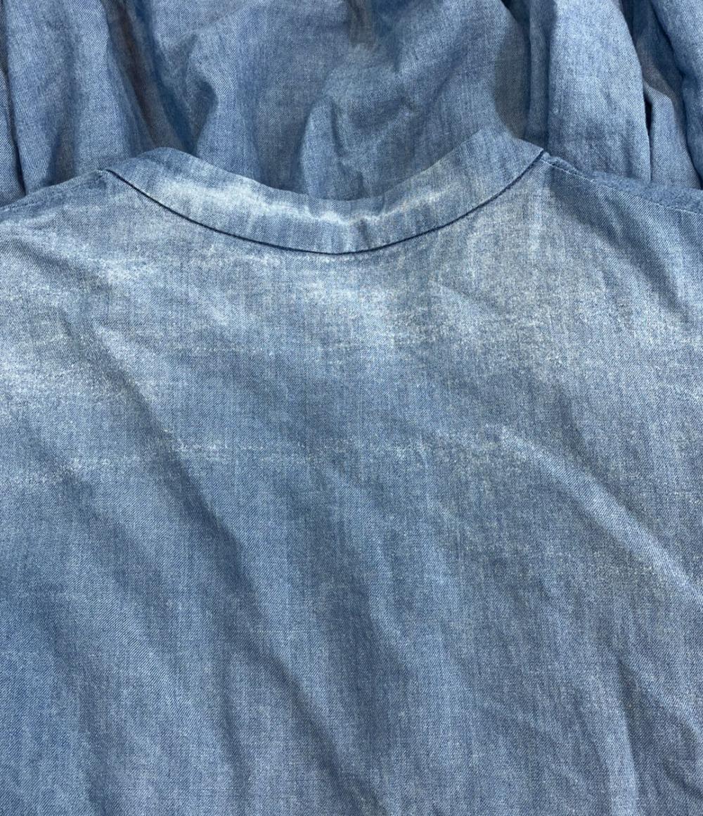 BEARDSLEY 長袖 デニムギャザーワンピース レディース SIZE 1 ビアズリー