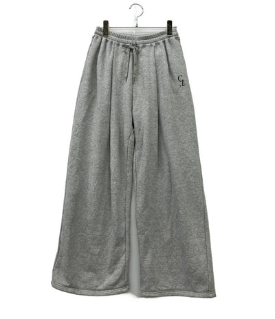 CLANE スウェットパンツ  ロゴ タック ワイド 25aw LOGO SWEAT TUCK WIDE PANTS 19110-7242 レディース SIZE 0 (XS) クラネ