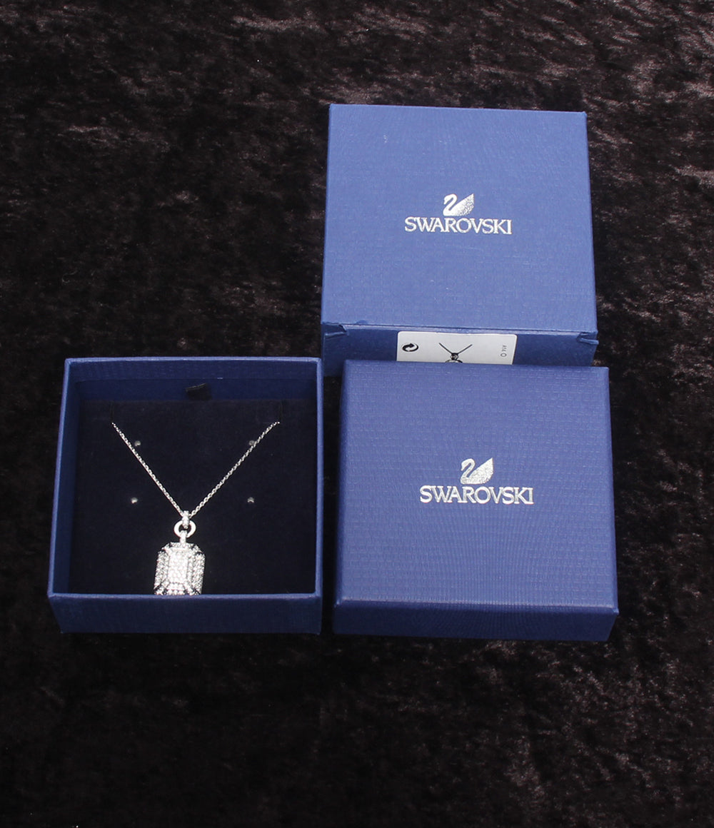 美品 SWAROVSKI ネックレス 5020061 リバーシブル Access レディース スワロフスキー