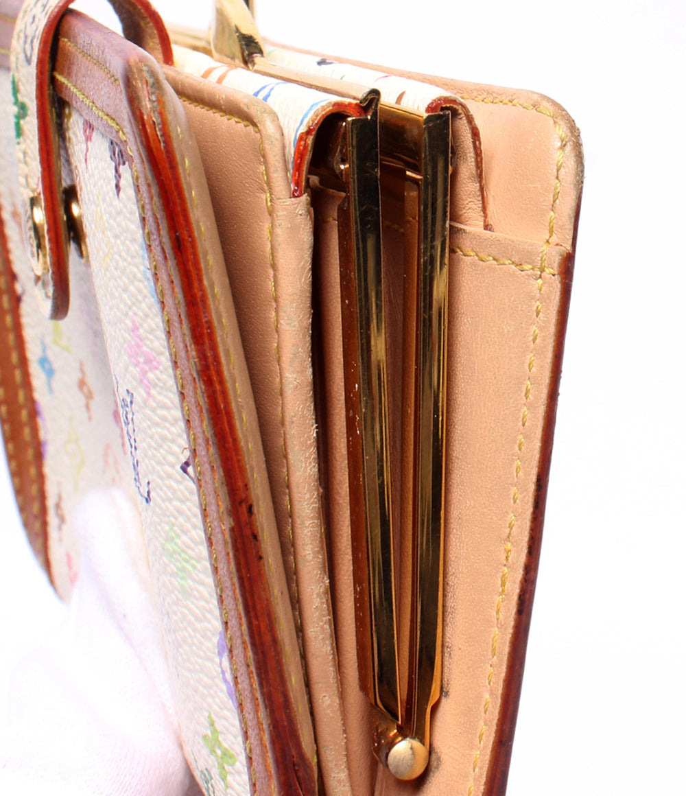 LOUIS VUITTON 二つ折り財布 がま口 ポルトフォイユ ヴィエノワ モノグラム マルチカラー M92987 レディース ルイ・ヴィトン