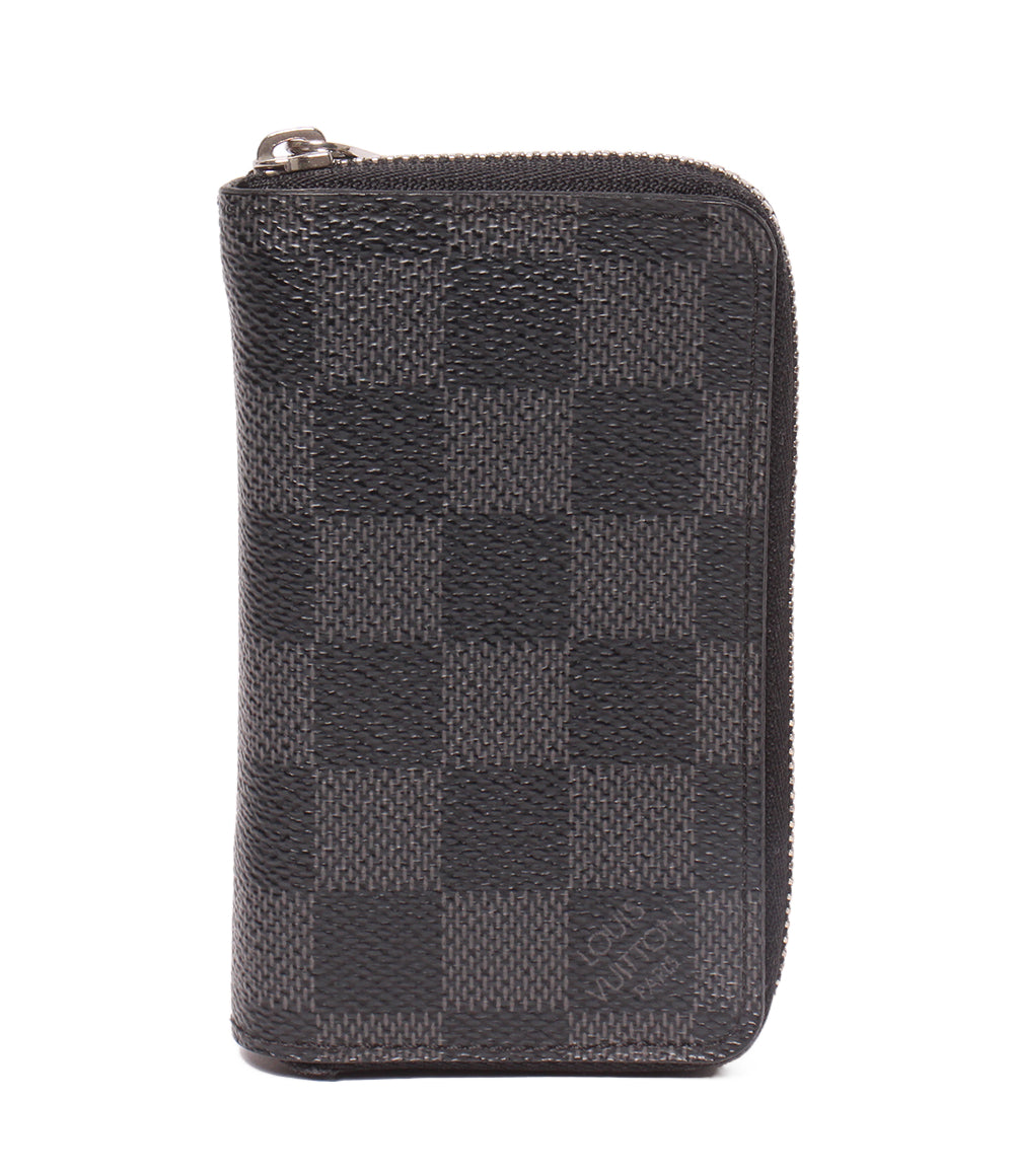 LOUIS VUITTON コインケース カードケース ジッピー コイン パース ダミエ グラフィット N63076 メンズ ルイ・ヴィトン