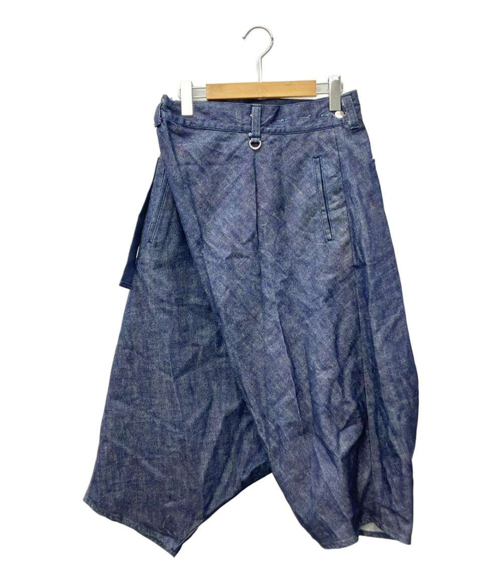 訳あり ソフネット デニムラップショートパンツ メンズ SIZE M SOPHNET.