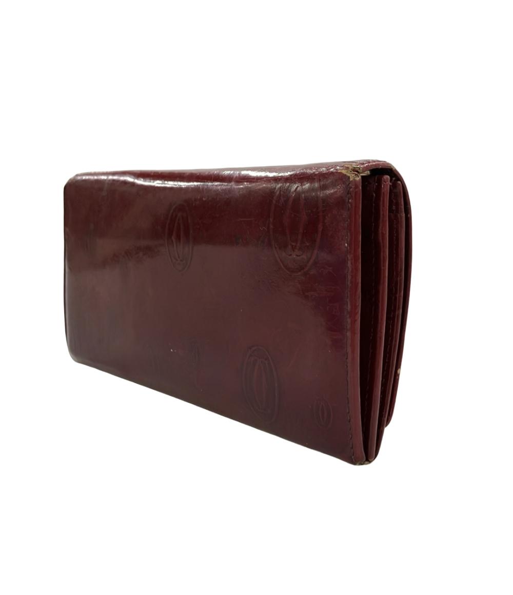 Cartier 長財布 エナメル ハッピーバースデー L3001281 レディース