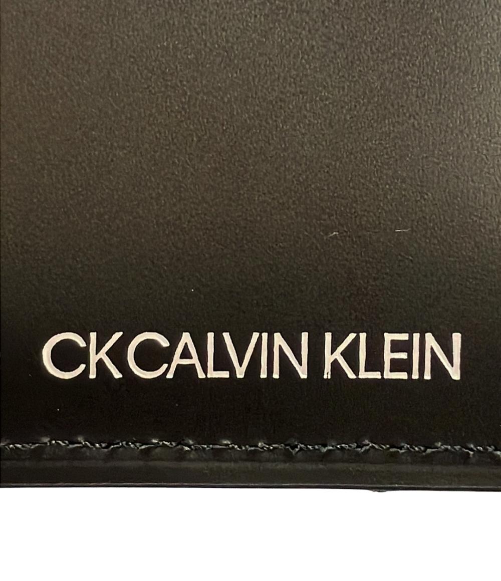 美品 Calvin klein 三つ折り財布 メンズ カルバンクライン