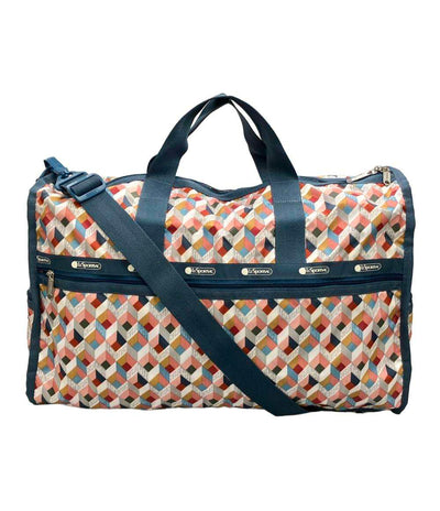 美品 LeSportsac ボストンバッグ ショルダーバッグ 2WAY 斜め掛け レディース レスポートサック