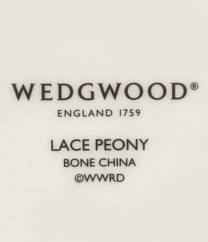 美品 ウェッジウッド カップ＆ソーサー レースピオニー LACE PEONY WEDGWOOD