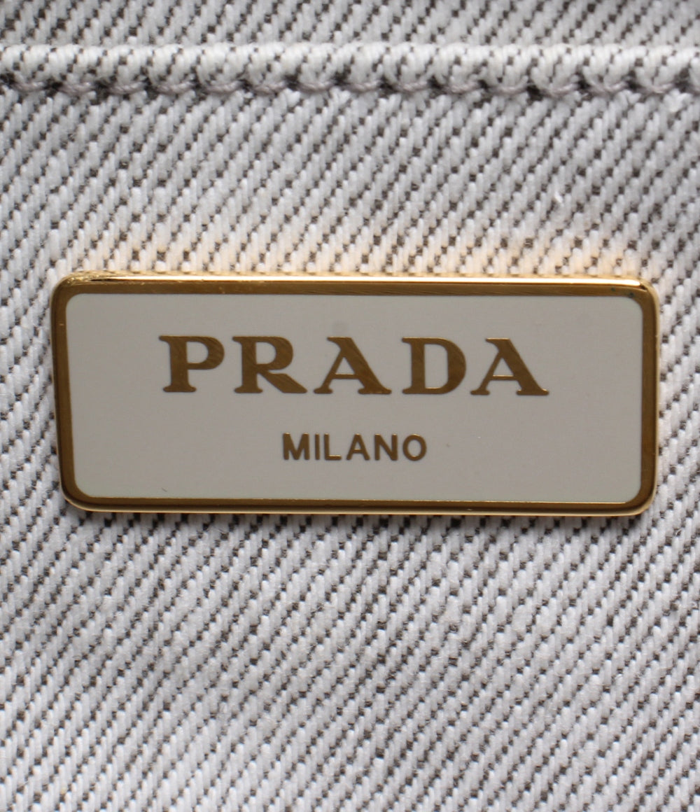 プラダ 2wayハンドバッグ ショルダーバッグ 斜め掛け カナパ レディース PRADA