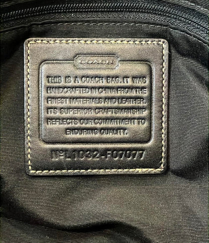 コーチ ショルダーバッグ 斜め掛け シグネチャー F07077 レディース COACH